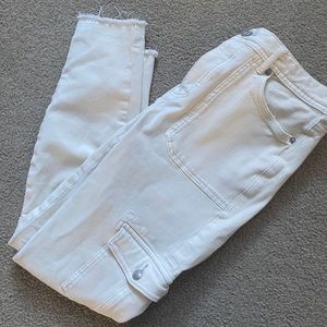Free People Cargo Jeans